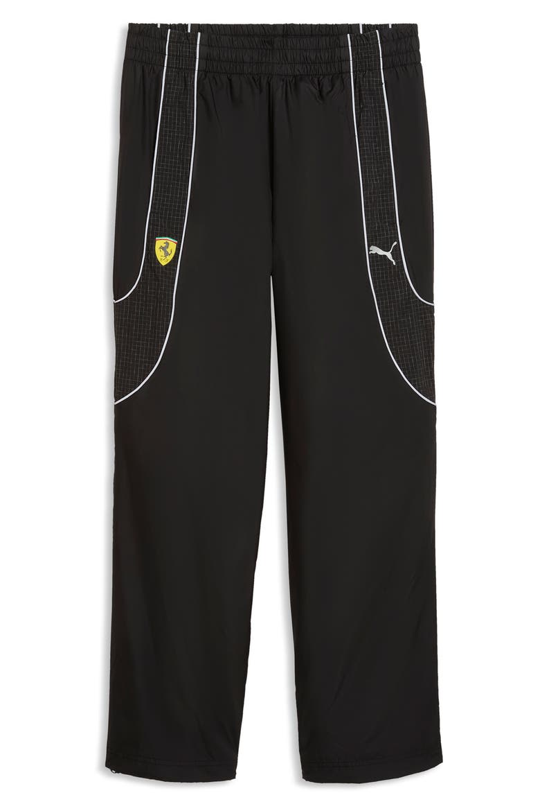 Ferrari PUMATECH Track Pants, Main, color, PUMA BLACK