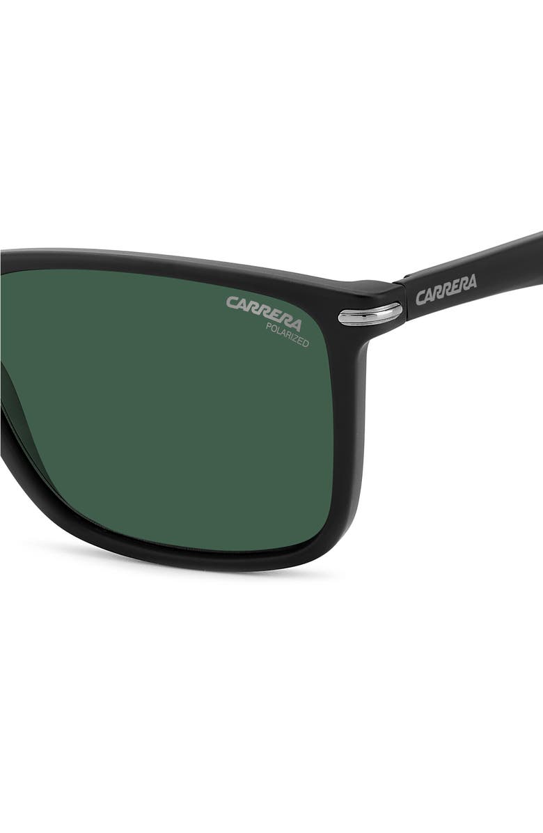 Carrera Eyewear 57mm Polarized Rectangular Sunglasses, Alternate, color, 