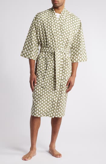 Majestic International Midcentury Woven Robe In Brown