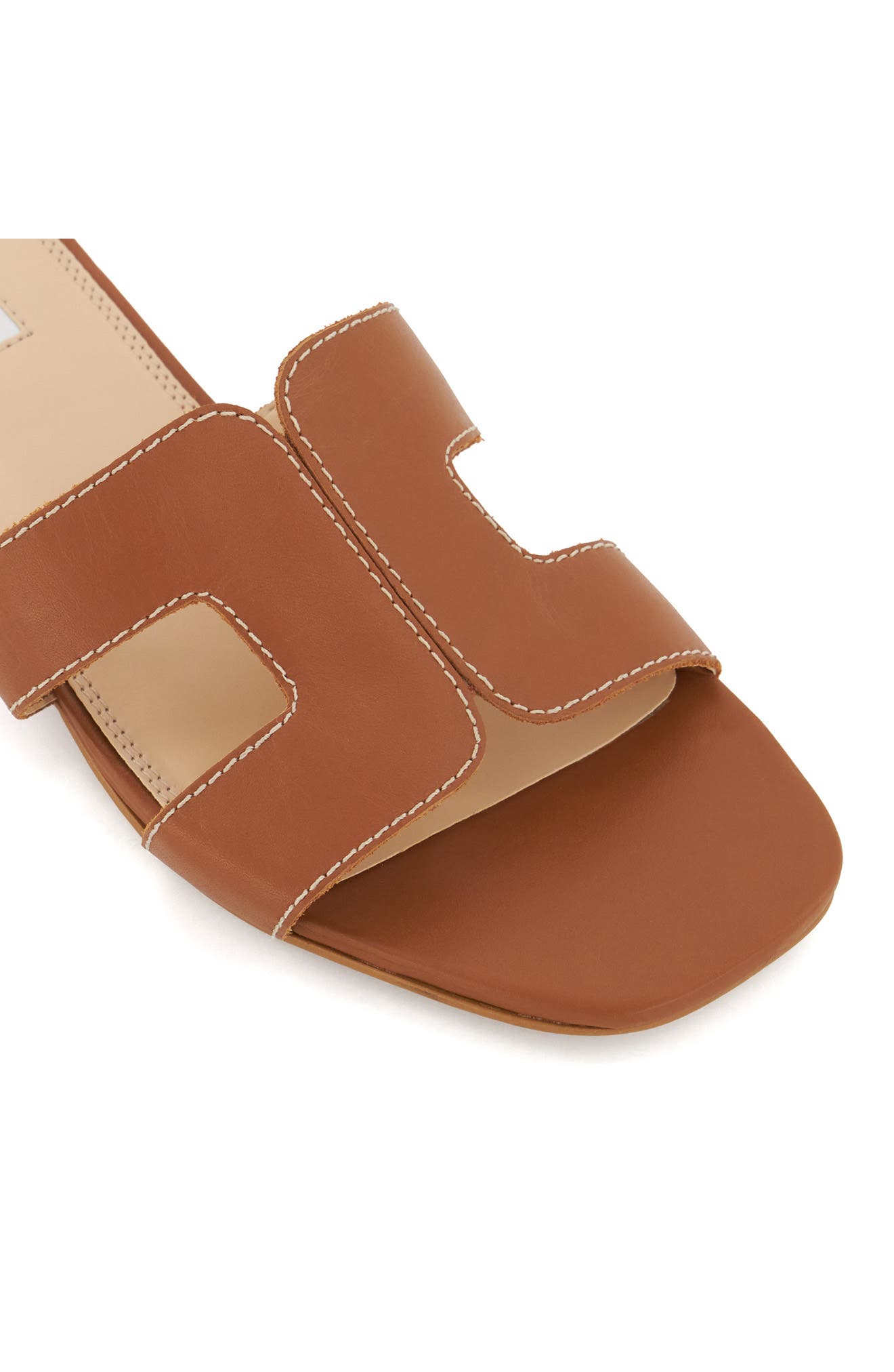 Loupe Slide Sandal, Alternate, color, TAN