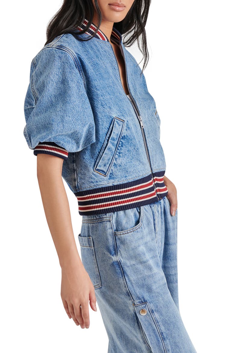 Zamora Denim Jacket, Alternate, color, MEDIUM BLUE