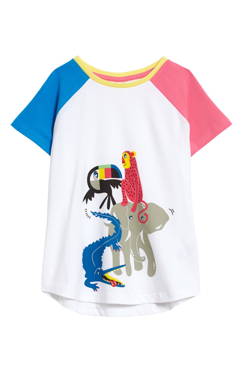 art & eden Kim Raglan Graphic Tee, Main, color, 