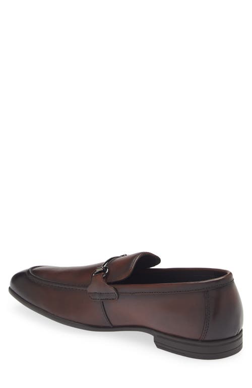 Nordstrom Carlson Bit Loafer In Brown Mahogany
