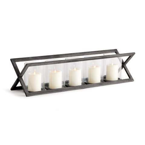 Baxton 5-Pillar Candle Holder