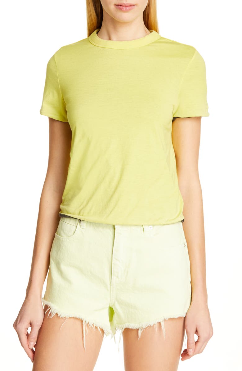 alexanderwang.t Superfine Reversible Tee, Alternate, color, 