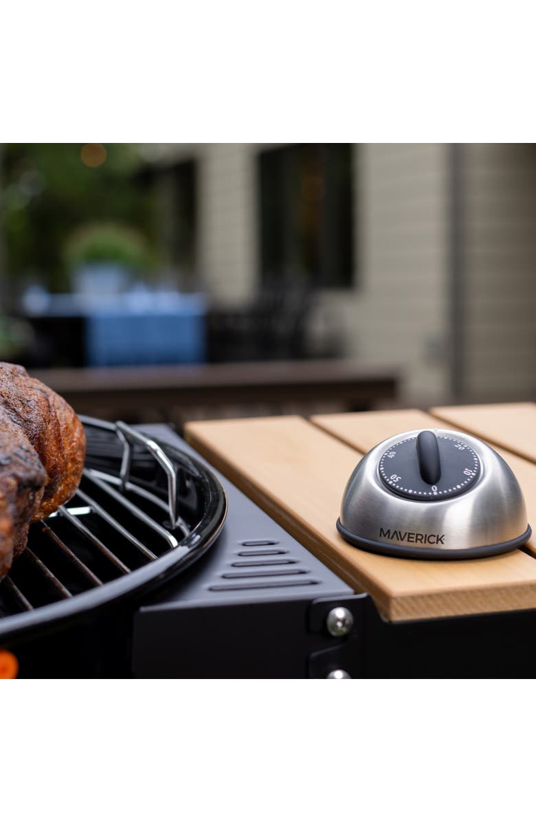 Maverick Classic Metal Timer, Alternate, color, Silver