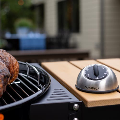 Maverick Classic Metal Timer In Silver