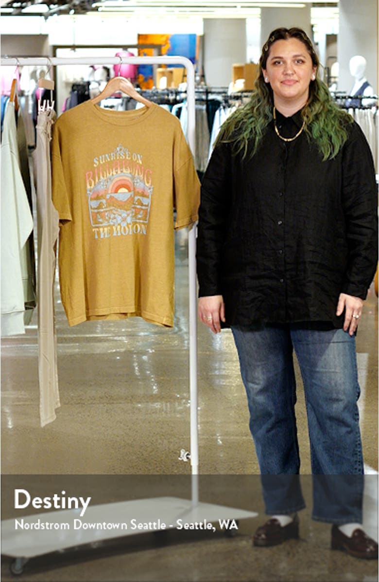 Sunrise Cotton Graphic T-Shirt, sales video thumbnail