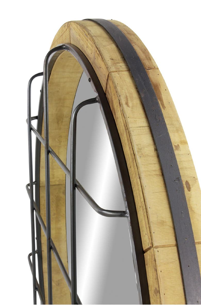 UMA Multi Farmhouse Wooden Framed Wall Mirror, Alternate, color, 