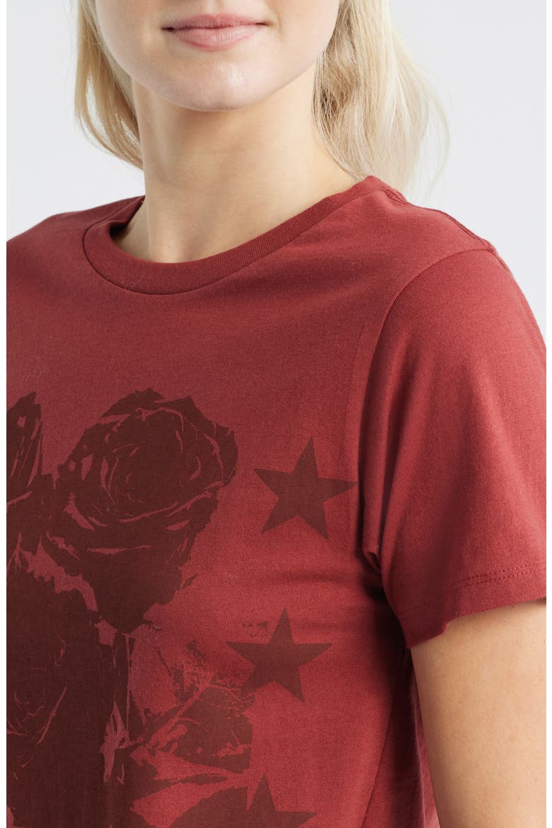 Roses & Stars Graphic T-Shirt, Alternate, color, SPICED APPLE