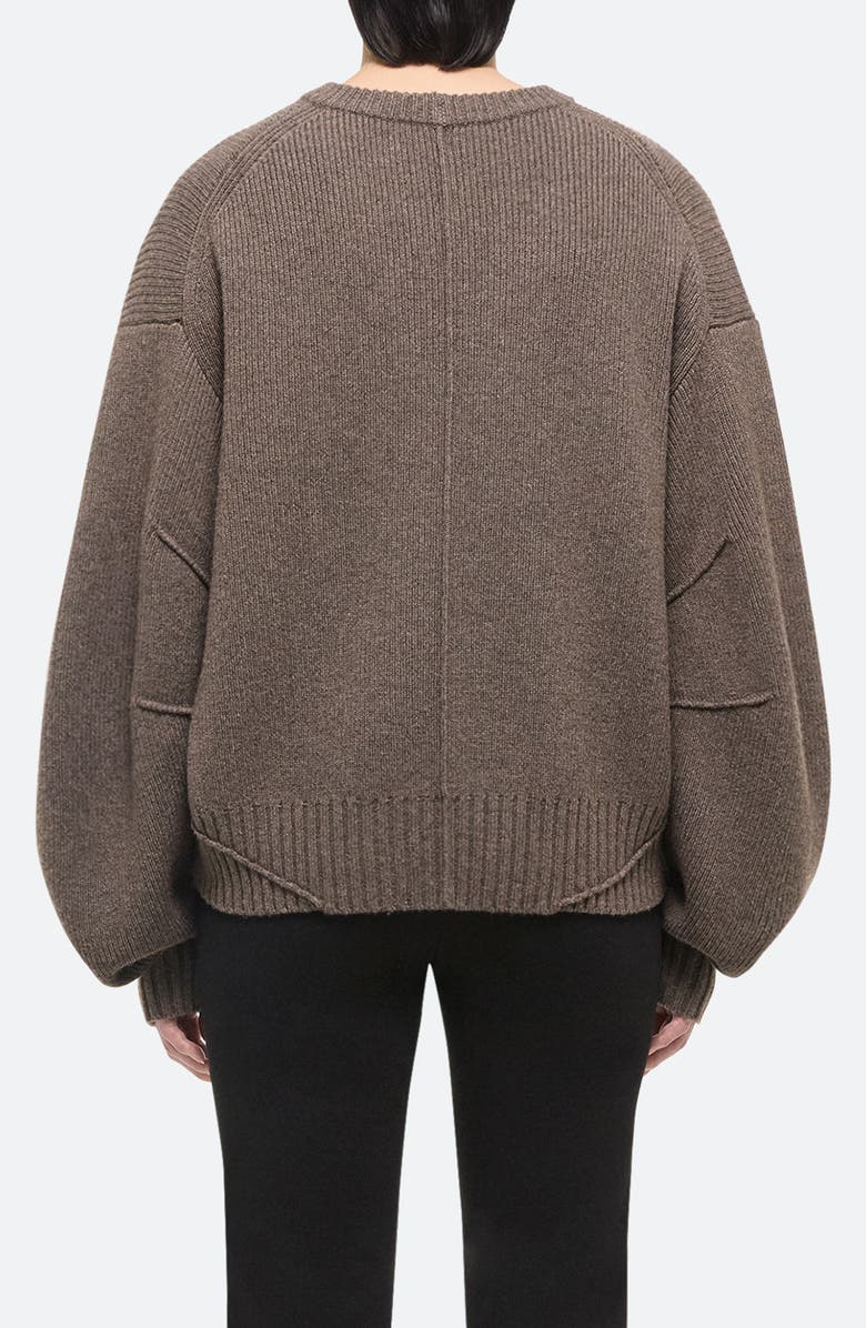 Helmut Lang Apex Wool & Cashmere Crewneck Sweater, Alternate, color,