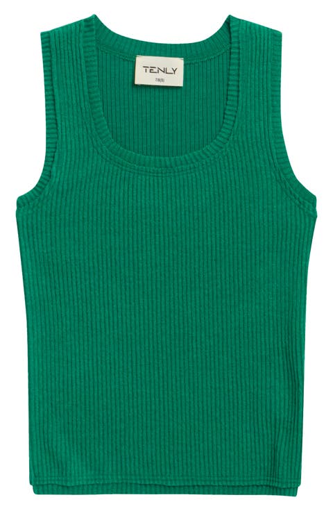 Kids' Hacci Rib Tank (Big Kid)