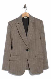 MAX STUDIO Houndstooth Knit Blazer