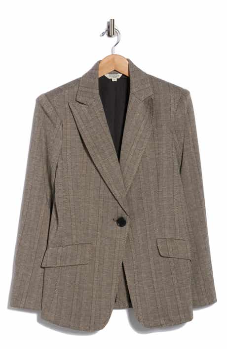MAX STUDIO Houndstooth Knit Blazer