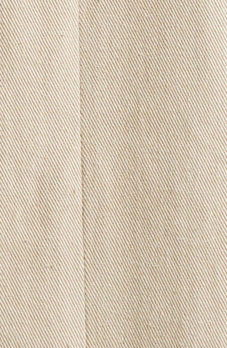 Diotima Burro Paillette Trim Cotton Top, Alternate, color, Khaki