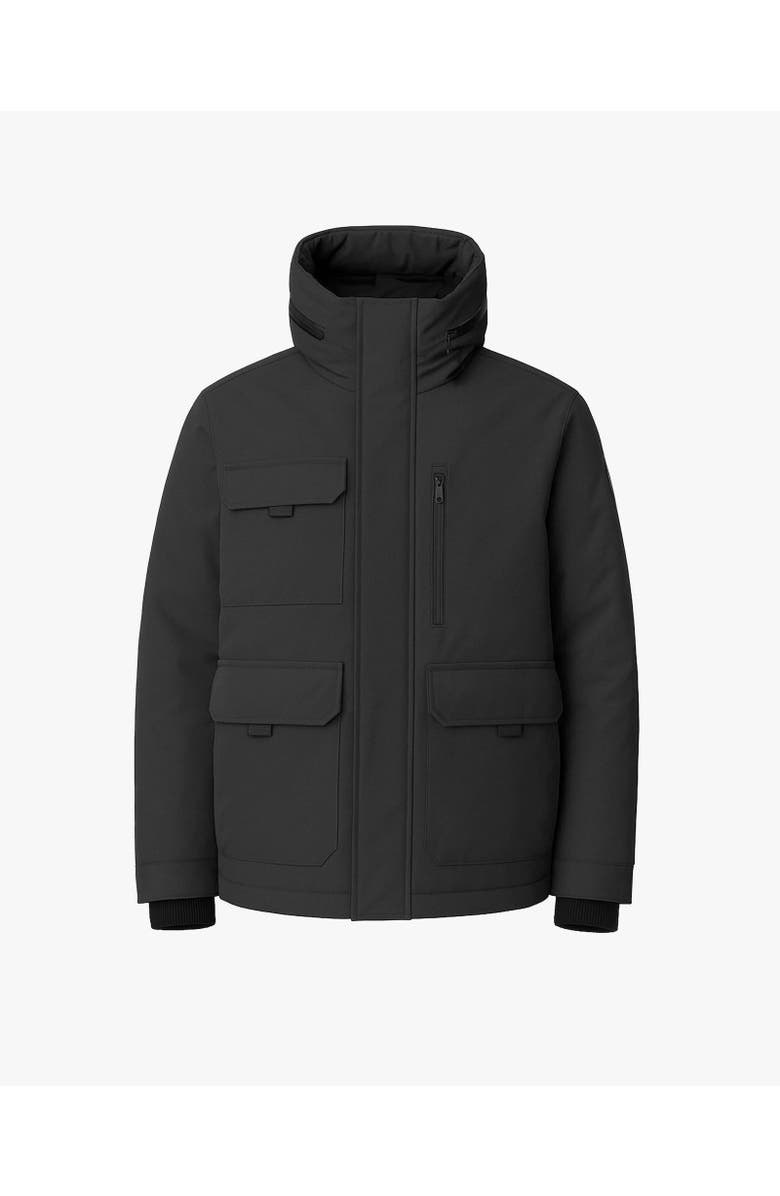 Quartz Co. TESLIN | Recycled Down Winter Jacket, Main, color, Black