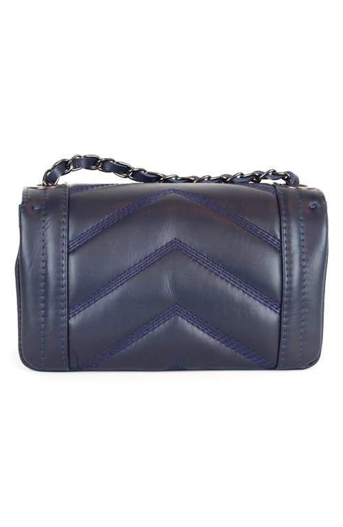 Persaman New York Ariana Quilted Crossbody Bag In Blue