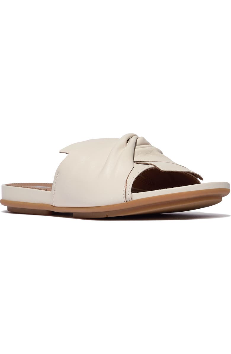 FitFlop Gracie Soft Twist Slide Sandal, Main, color, Paris Beige