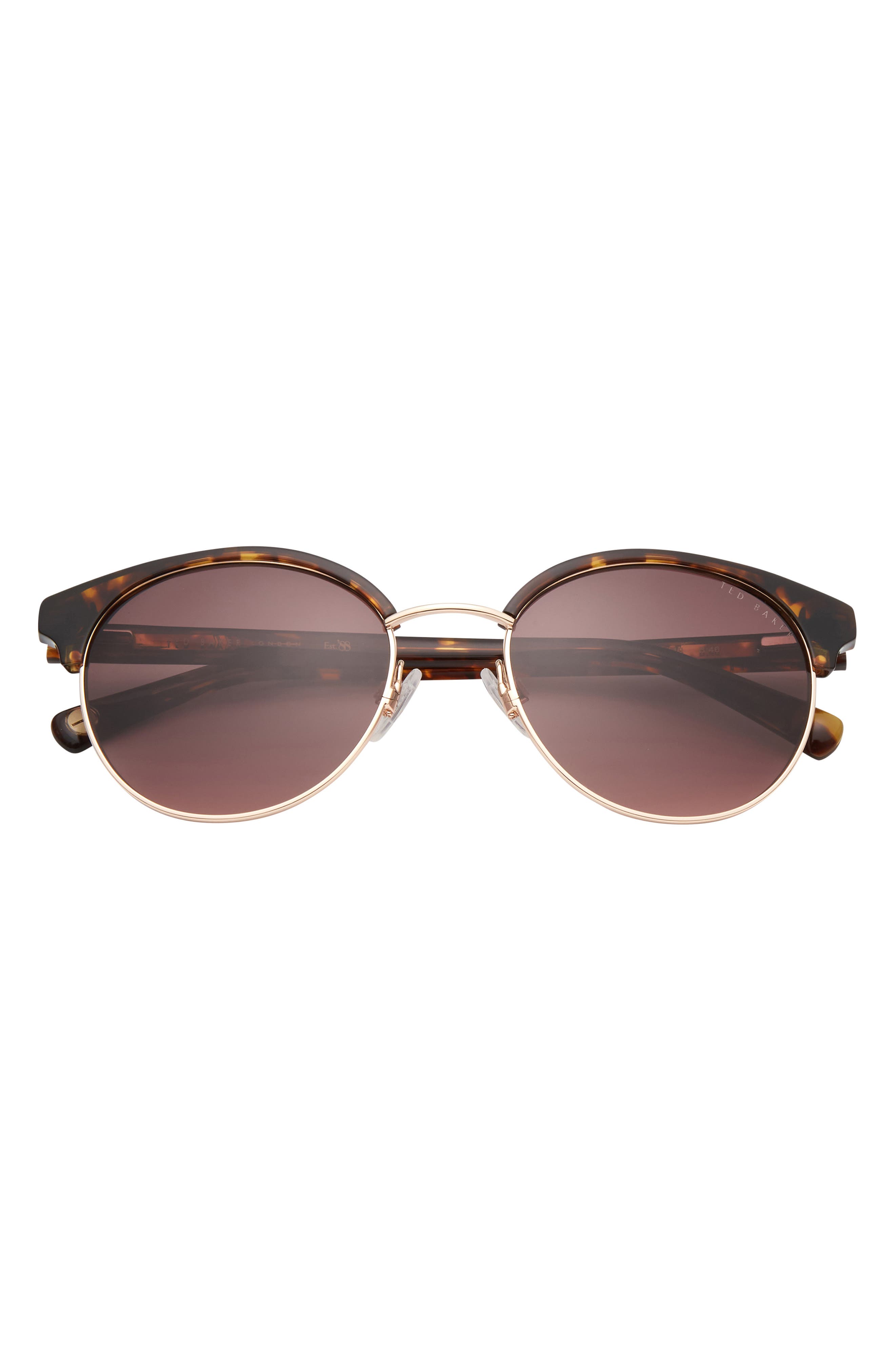 Ted Baker London 54mm Round Sunglasses