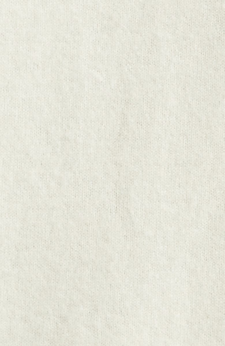 FRENCKENBERGER Colorblock Cashmere Sweater, Alternate, color, Chalk/ Faded Beige