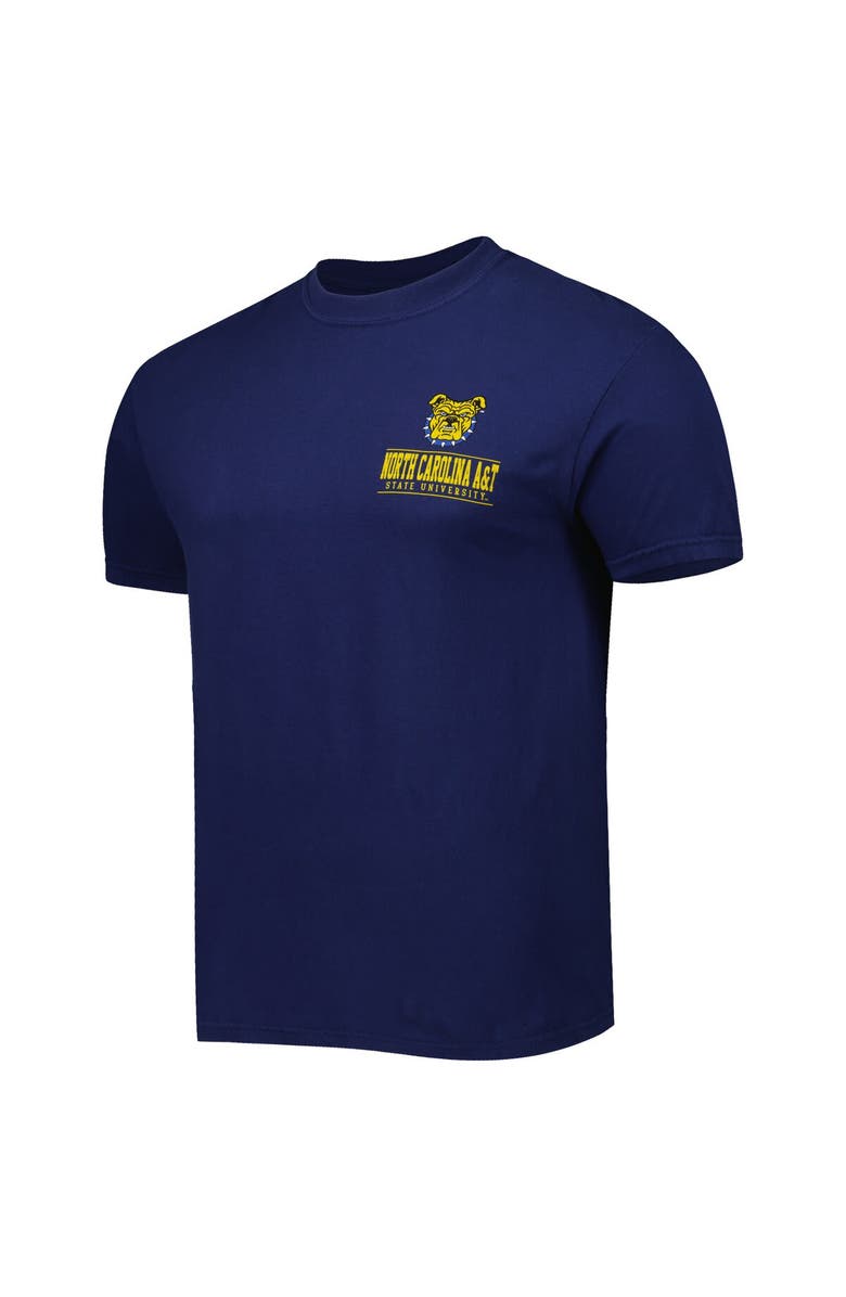 IMAGE ONE Men's Navy North Carolina A&T Aggies Logo Campus Icon T-Shirt, Alternate, color, 