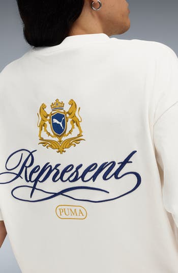 x Represent Oversize Cotton Graphic T-Shirt