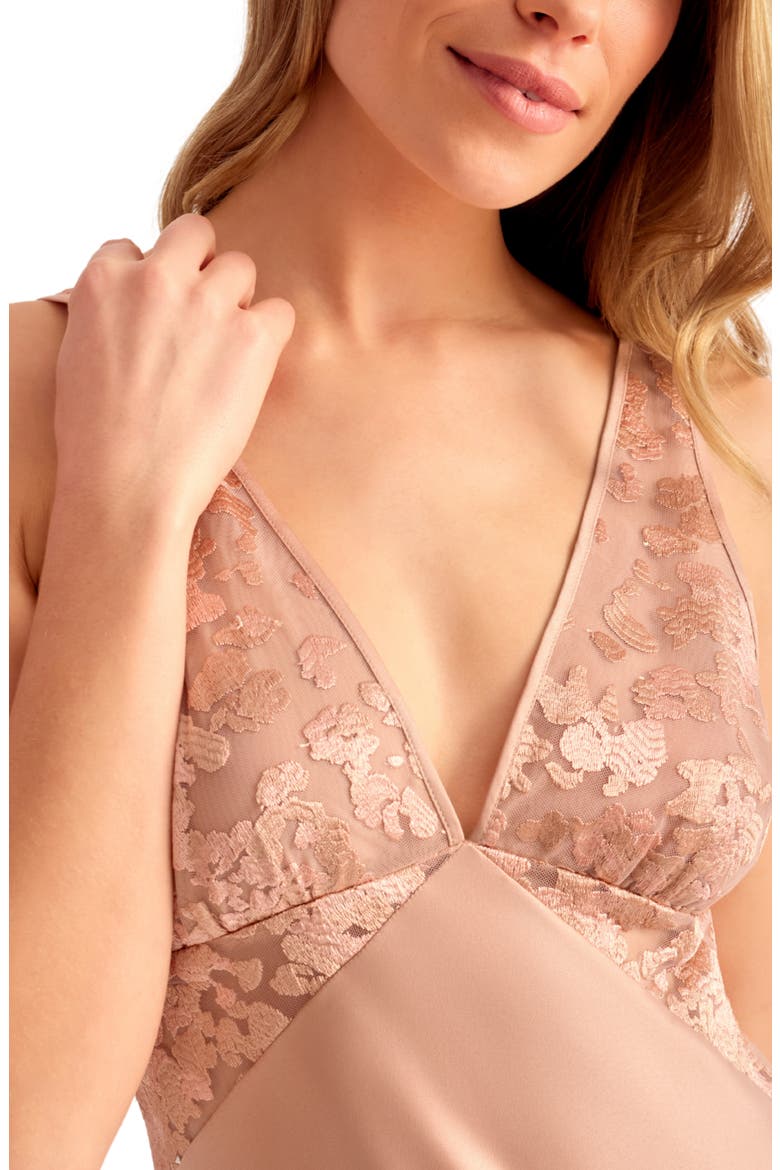 Golden Hour Chemise, Alternate, color, ROSE GOLD