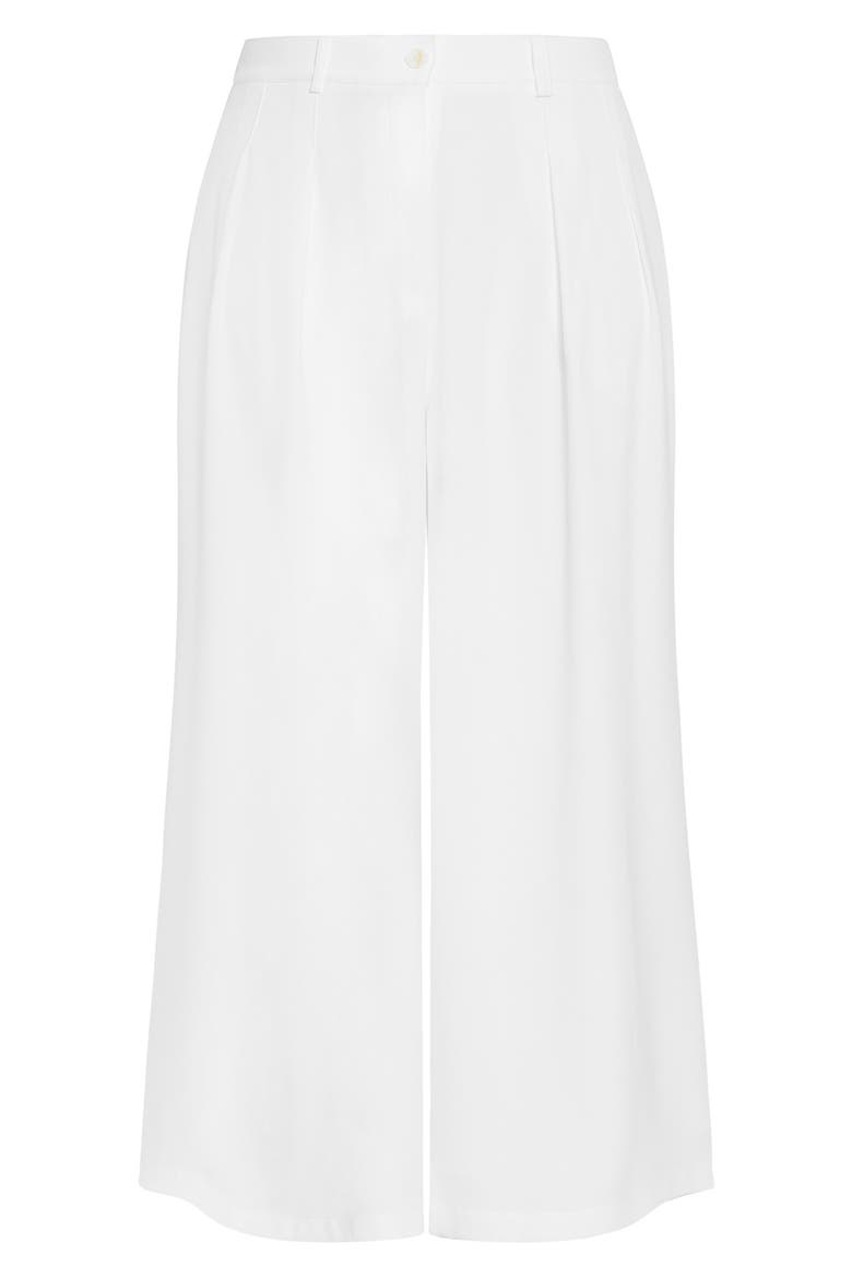 Abbie Wide Leg Pants, Alternate, color, IVORY