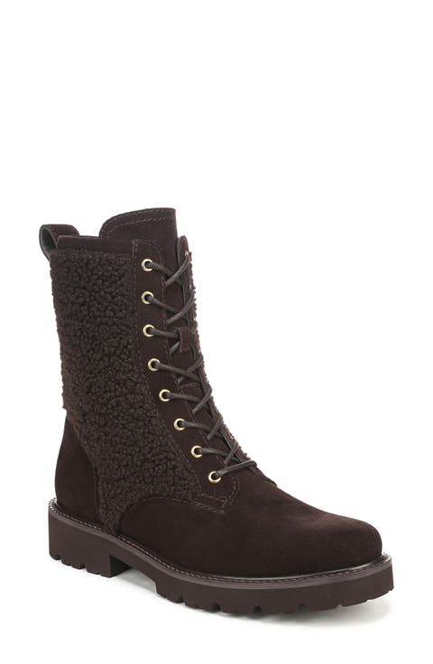 Safira Boot with Faux Shearling Trim
