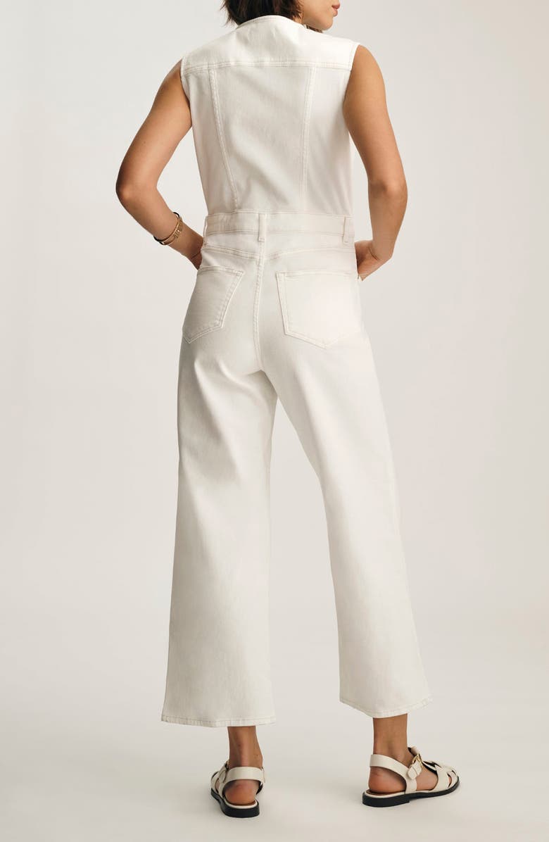 Mavi Jeans Nilly Sleeveless Denim Jumpsuit, Alternate, color, 