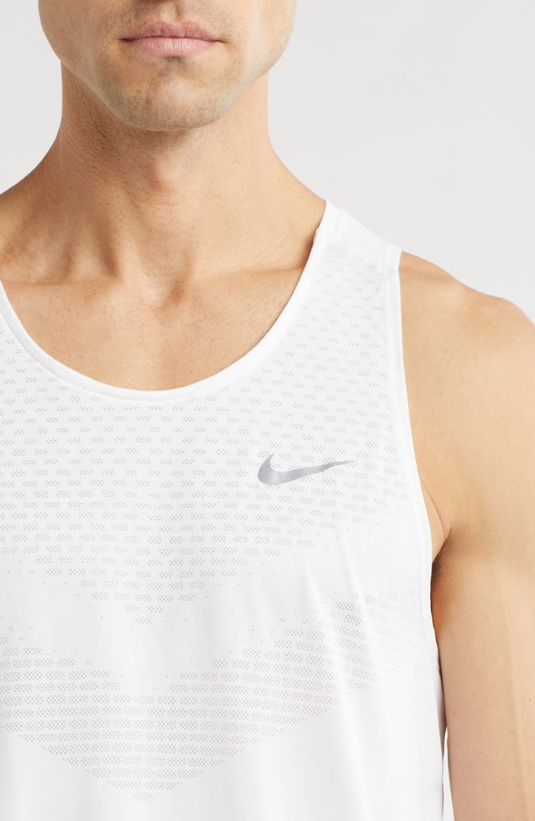 Nike Stride Dri-FIT Running Tank, Alternate, color, White