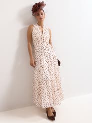 Phase Eight Nita Polka Dot Maxi Dress