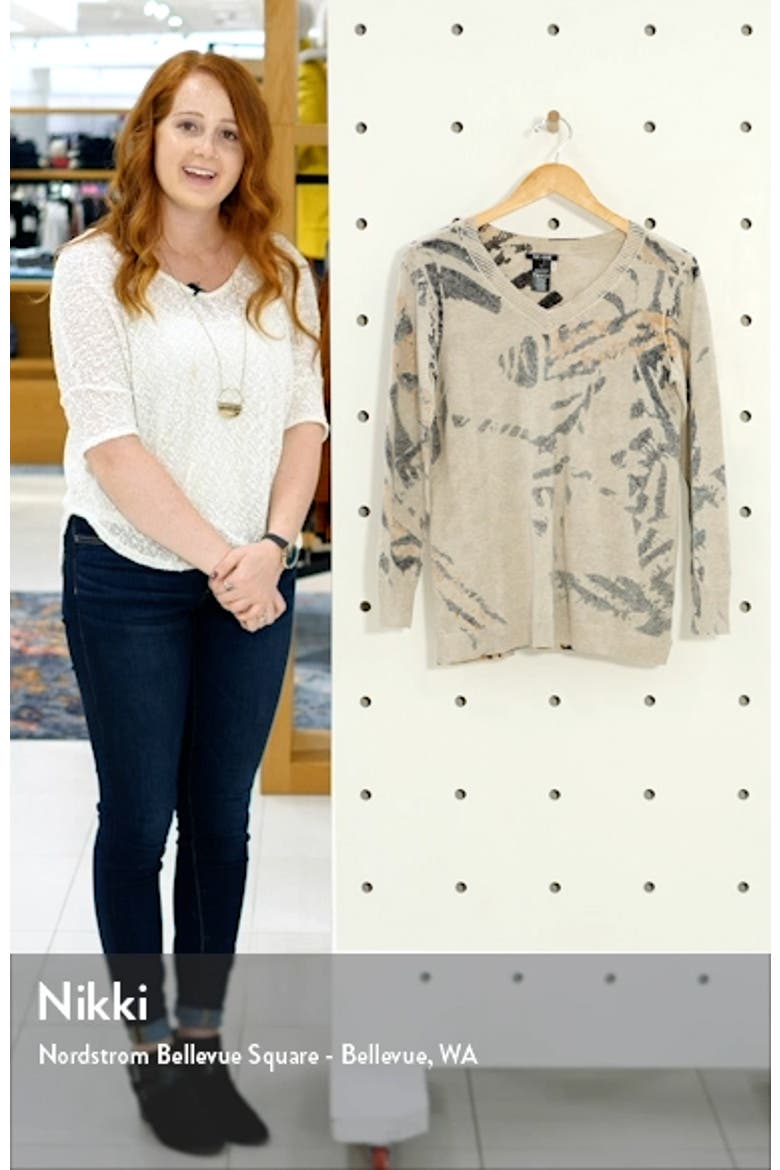 Foothill V-Neck Cotton Sweater video