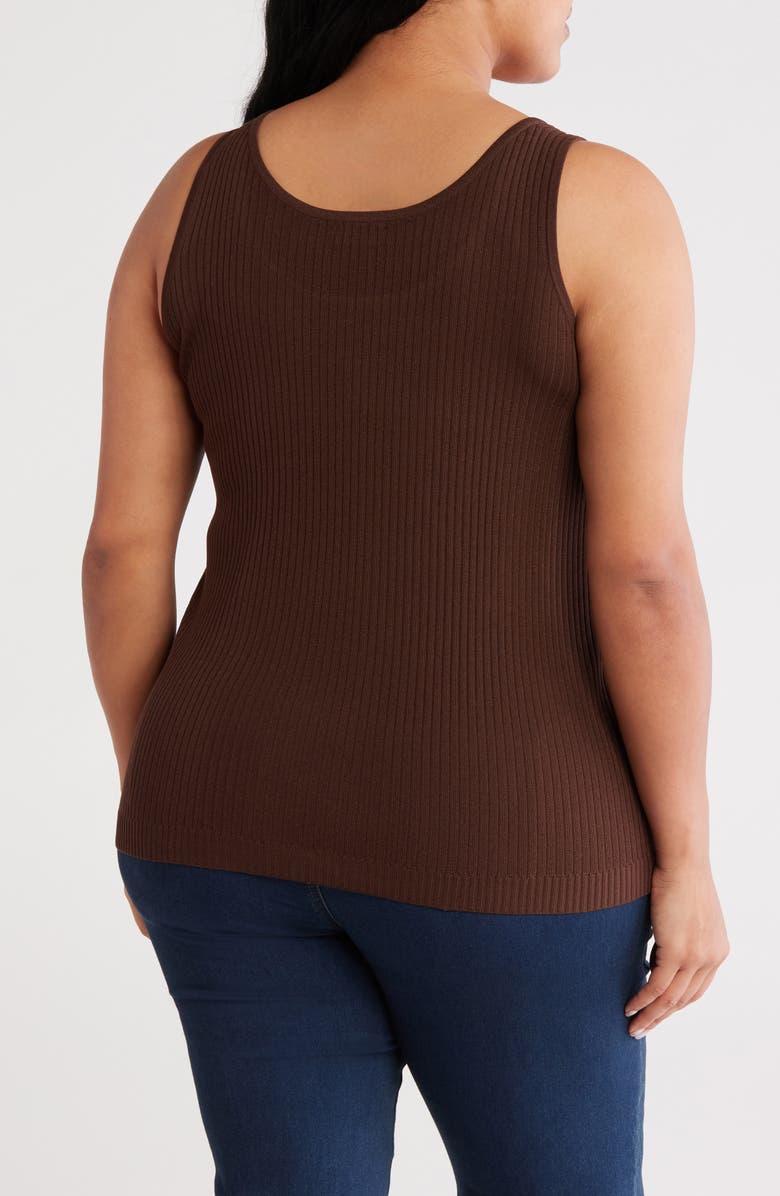 Jones New York Sutton Rib Sweater Tank, Alternate, color, 
