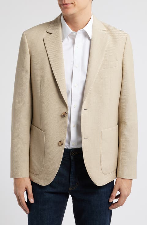 Henrik Trim Fit Italian Wool Blend Jacket