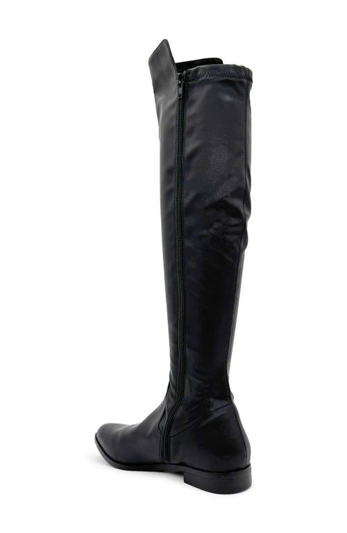 Chelsea Crew Juno Tall Boot In Black Pu