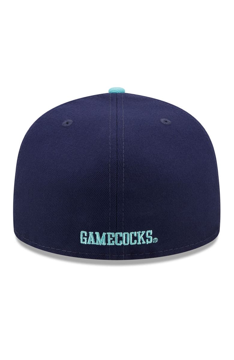 New Era Men's New Era Navy/Light Blue South Carolina Gamecocks 59FIFTY Fitted Hat, Alternate, color, 