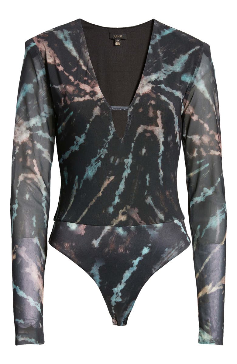 AFRM Chello Mesh Bodysuit, Alternate, color,