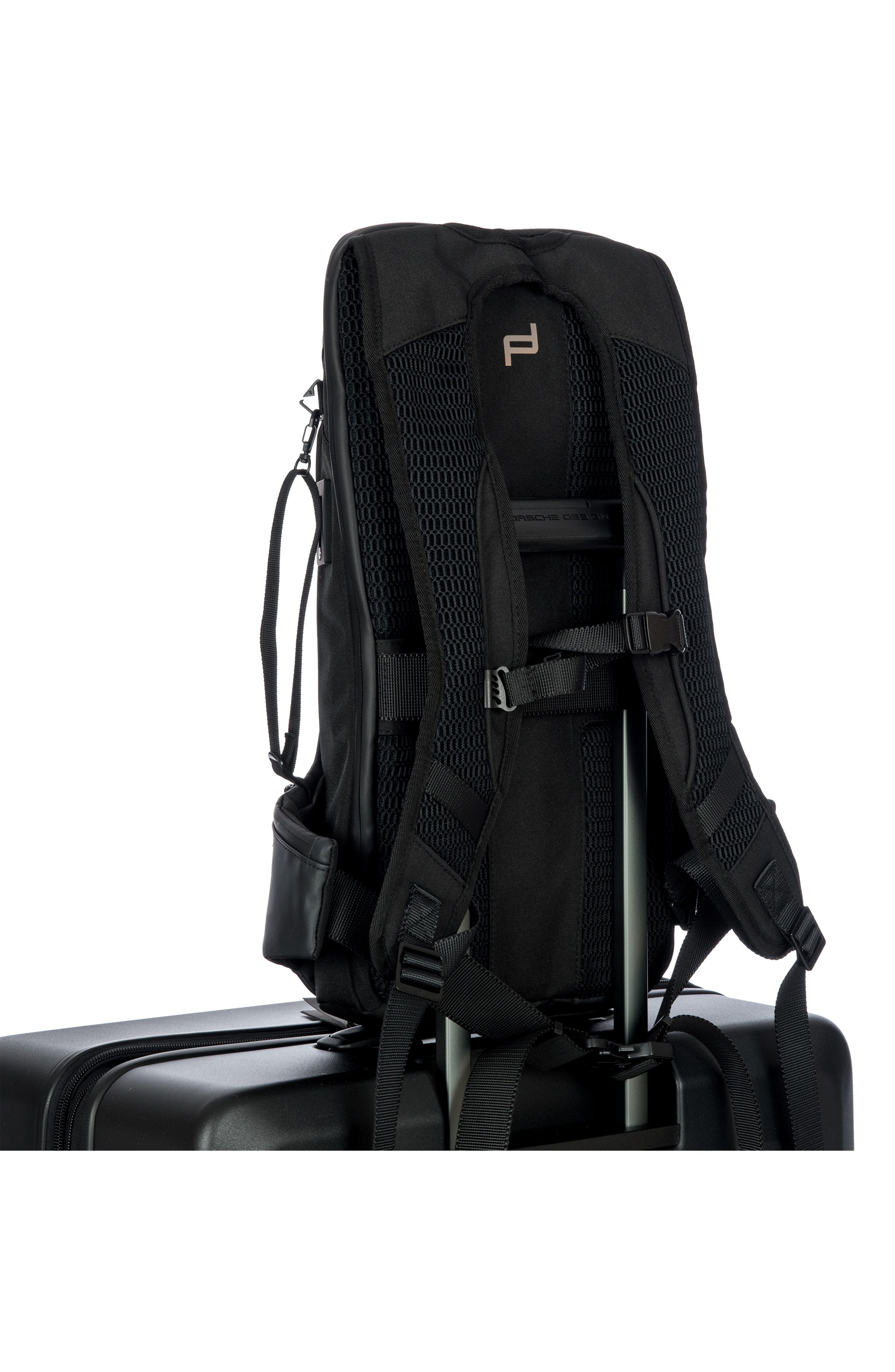 Porsche Design Recycled Polyester Cycling Backpack, Alternate, color, Black