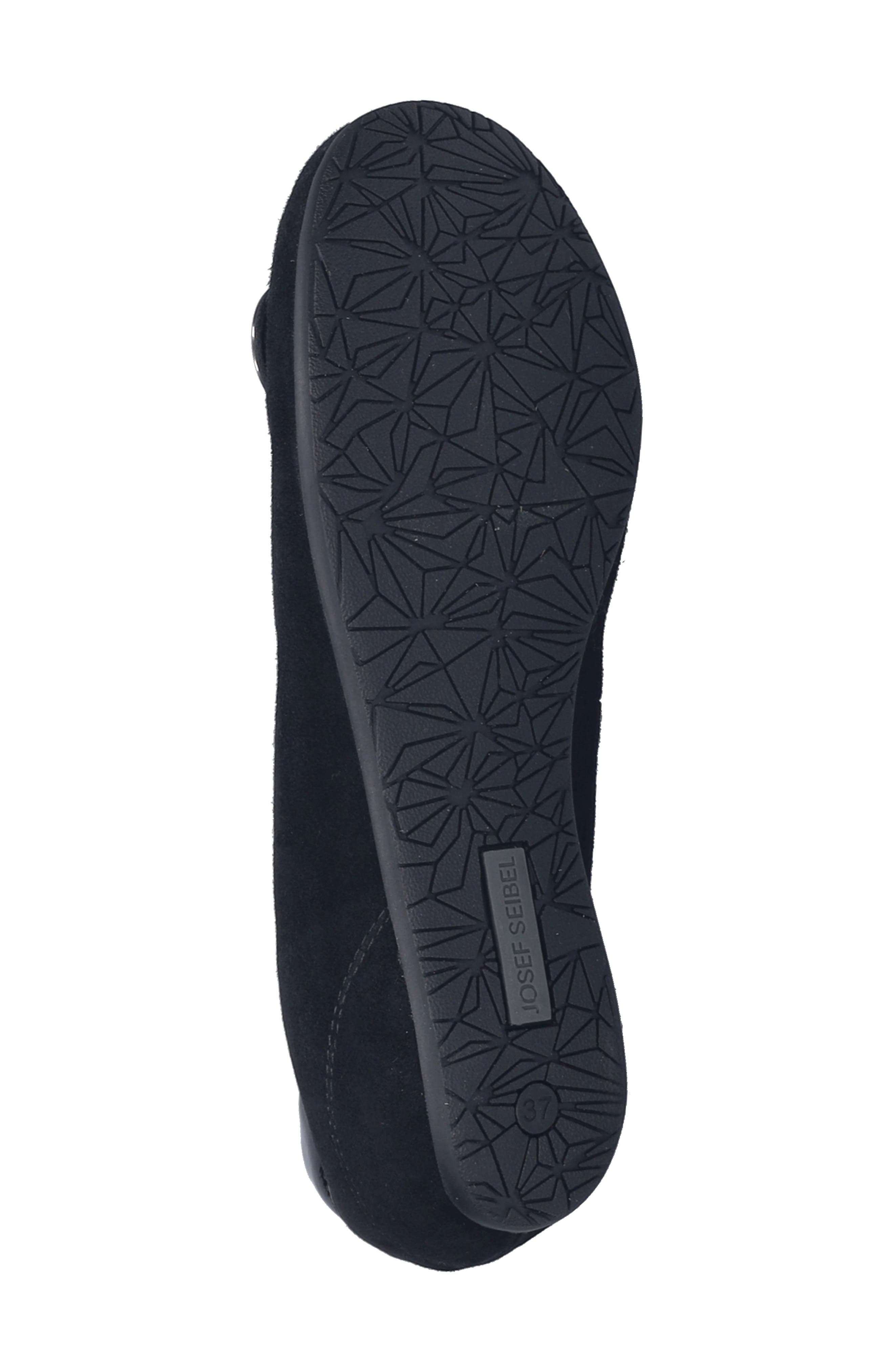 Josef Seibel Florina 06 Flat, Alternate, color, Black