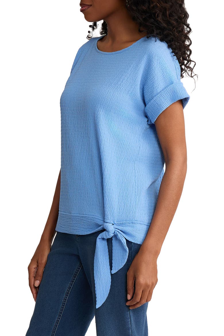 Texture Dolman Top, Alternate, color, BLUE HORIZON