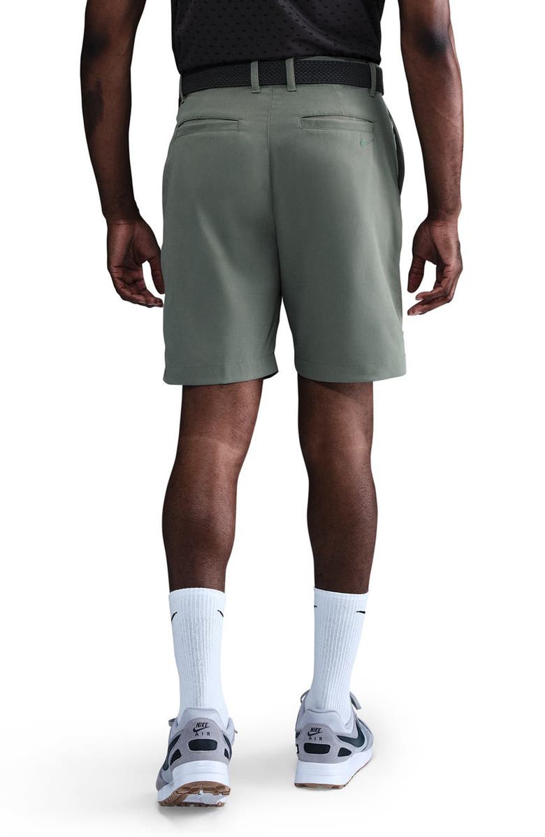 Nike Golf Dri-FIT 8-Inch Water Repellent Chino Golf Shorts, Alternate, color, 364 Clay Green/Clay Green