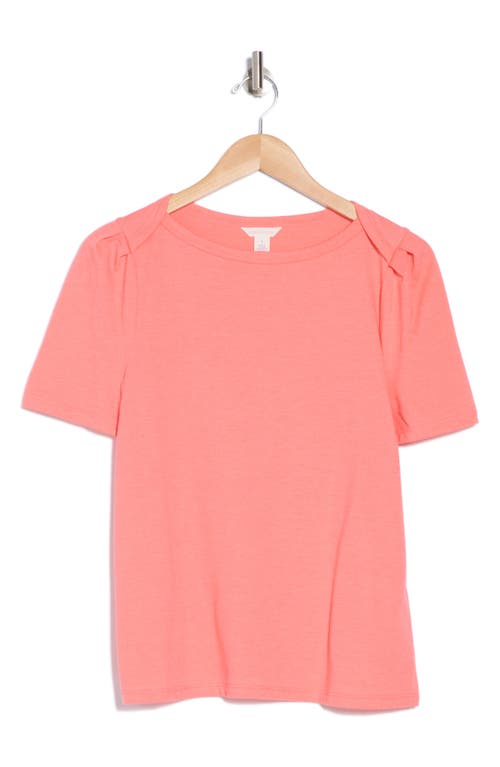 CASLON CASLON® STRIPE ENVELOPE NECK KNIT TOP