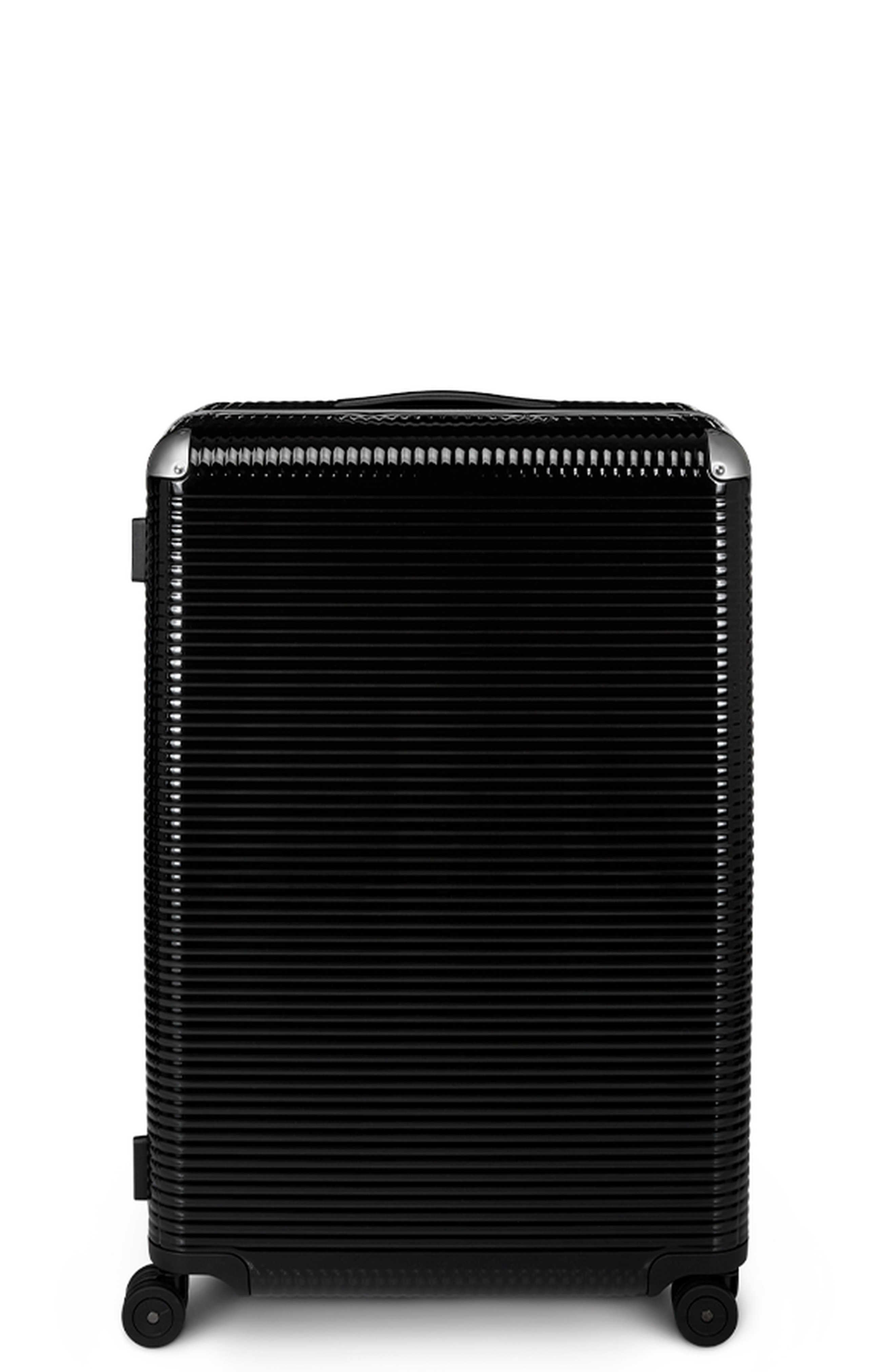 FPM - Fabbrica Pelletterie Milano - US Bank Light Spinner 68 Suitcase, Alternate, color, Licorice Black