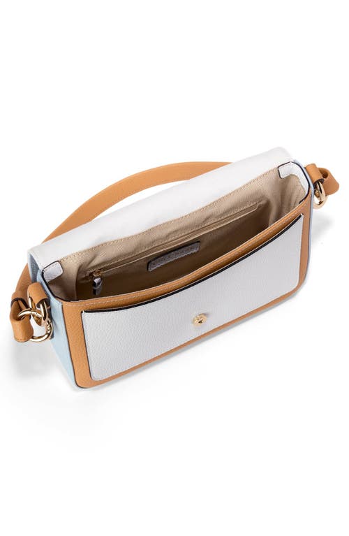 Cole Haan Mini Shoulder Bag In Skyway/optic White/biscuit