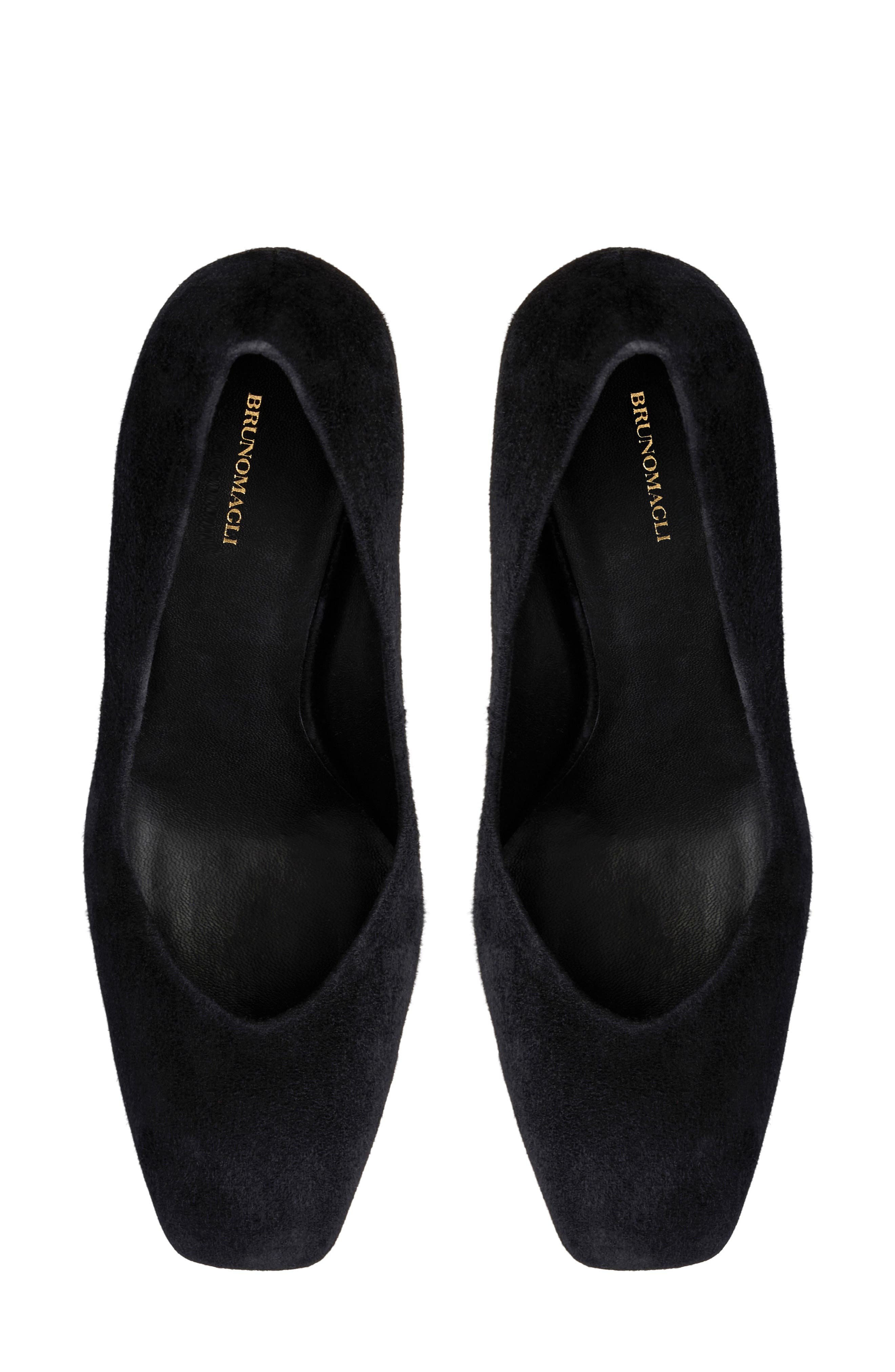 Amadora Block Heel Pump, Alternate, color, BLACK
