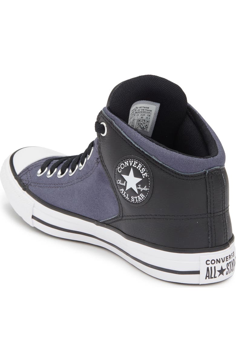 Converse Gender Inclusive Chuck Taylor<sup>®</sup> All Star<sup>®</sup> High Street Mid Cold Star, Alternate, color, Cold Stare/ Black