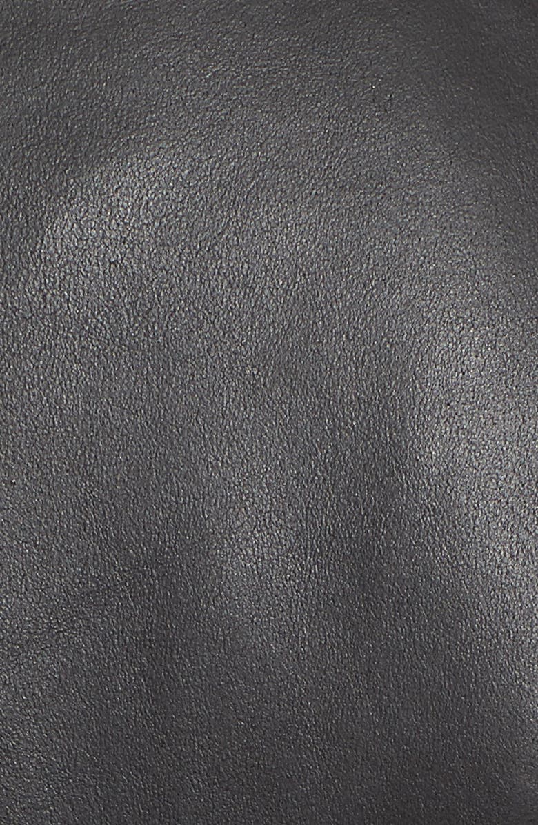 Andrew Marc Marc New York by Andrew Marc Felix Stand Collar Leather Jacket, Alternate, color, 