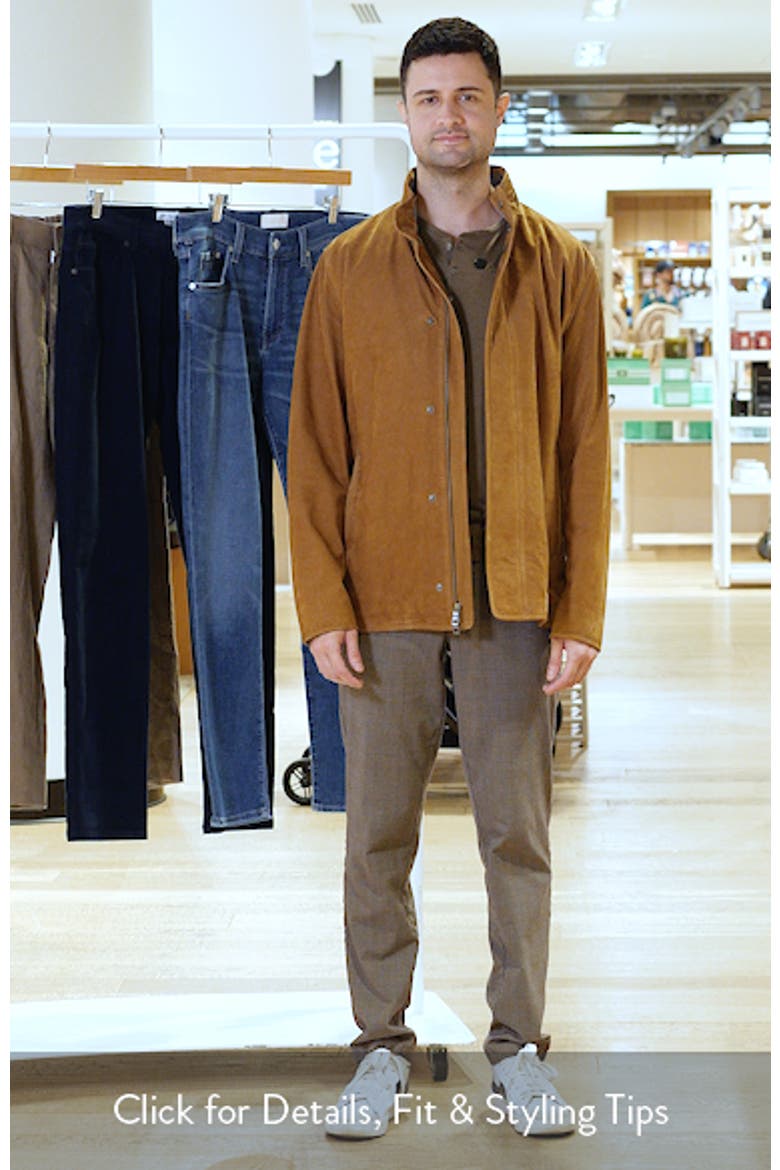 Norwalk Nubuck Leather Coat video