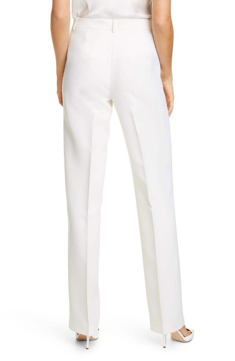 Lafayette 148 New York Winthrop Wool & Silk Wide Leg Pants, Alternate, color, 